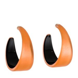 Trifari Gold and Black Cuff Bracelet